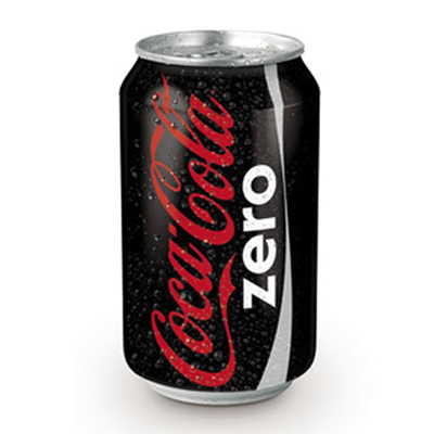 129. COCA COLA ZERO LATA 355 cc